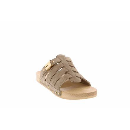 Scholl slippers taupe