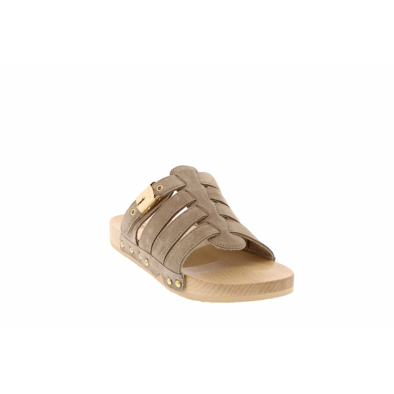 Scholl slippers taupe 2