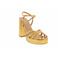 Malori&del Prete 94 sandalen gold 2