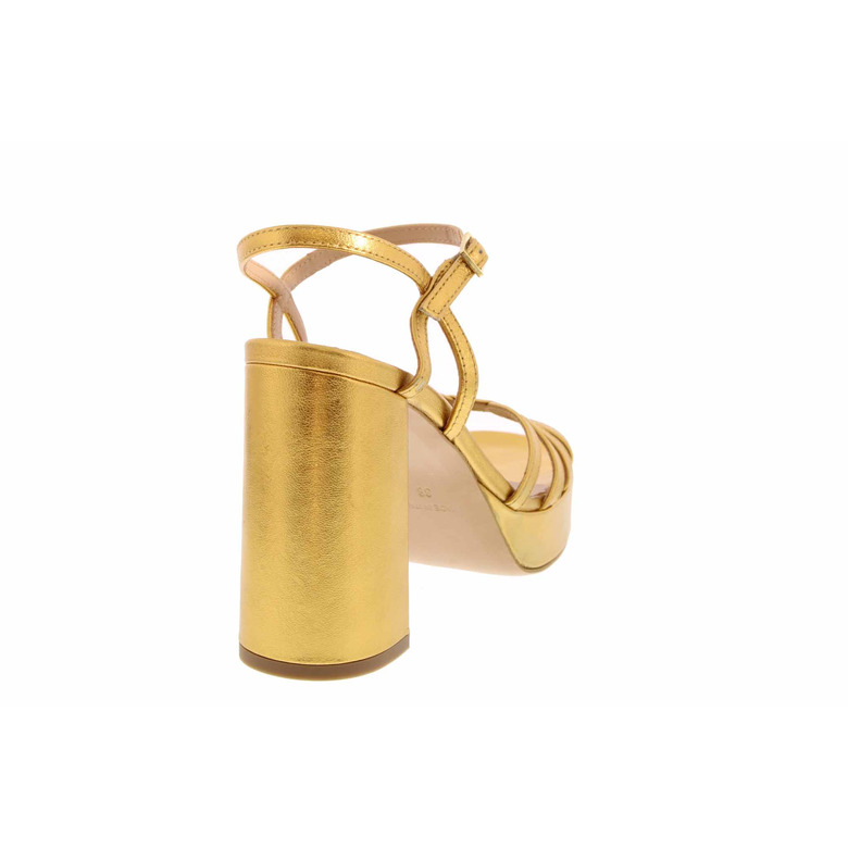 Malori&del Prete 94 sandalen gold 4