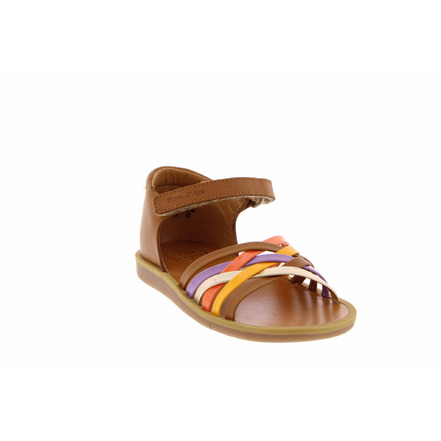 Pom D'api sandales cognac