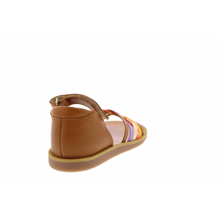 Pom D'api sandales cognac 4
