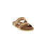 Lazamani thong slippers gold 2