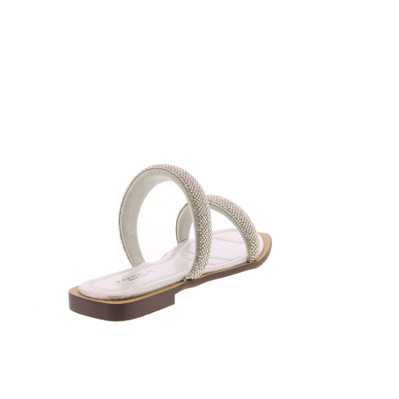 Tosca Blu tongs argent 4