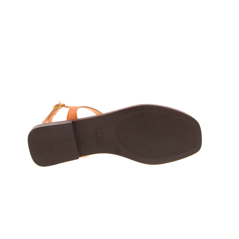 Guess sandals orange 5