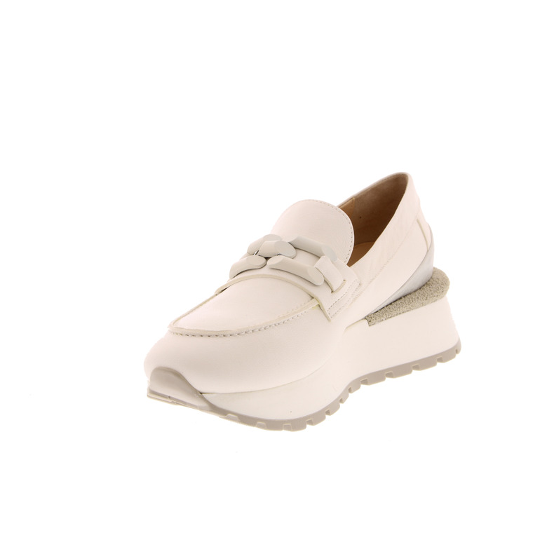 Laura Bellariva moccasins blanc 3