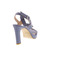 Zinda sandales bleu 4