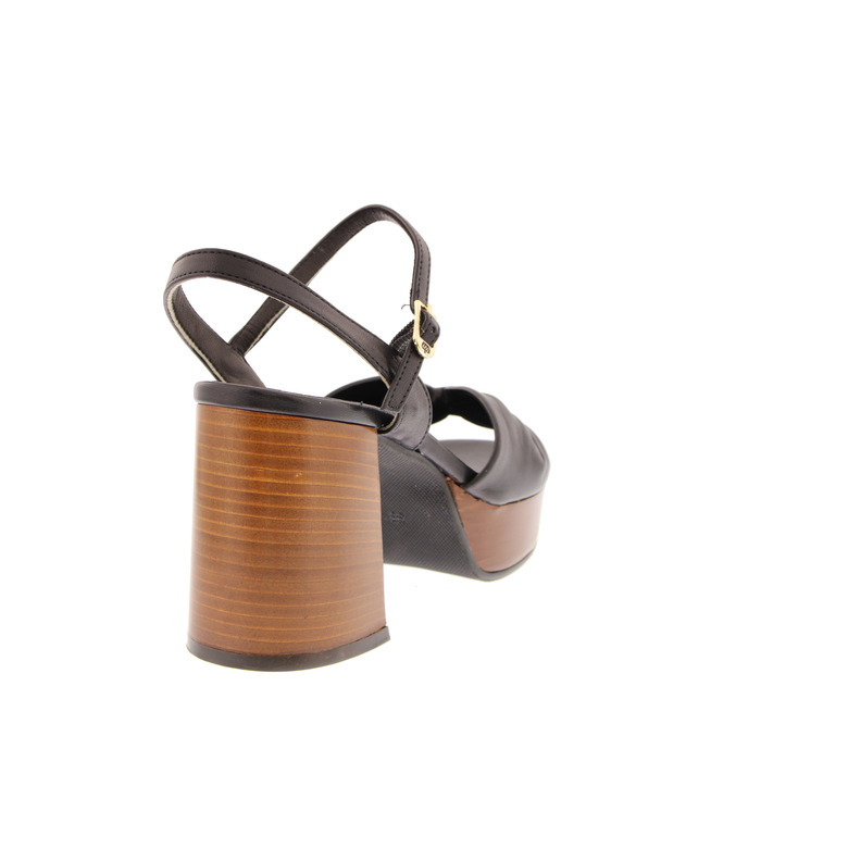 L'arianna sandalen schwarz 4
