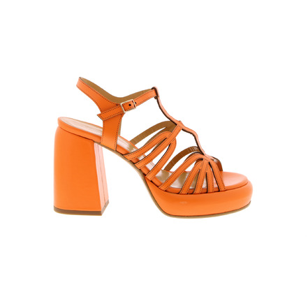 Cristian Daniel sandales orange