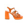 Cristian Daniel sandales orange