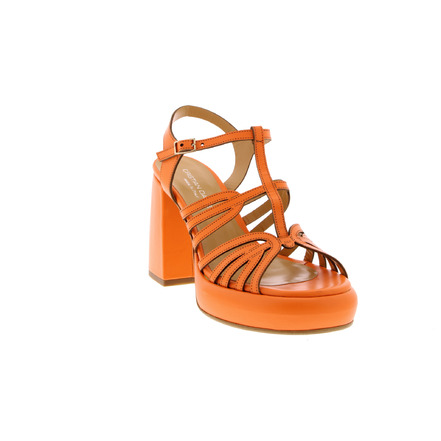 Cristian Daniel sandales orange