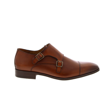 Van Bommel gespschoenen cognac