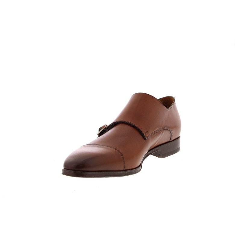 Van Bommel chaussures à boucles cognac 3