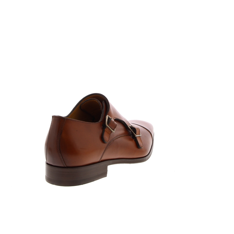 Van Bommel chaussures à boucles cognac 4
