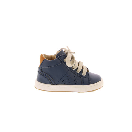 Babybotte chaussures à lacets donker blauw
