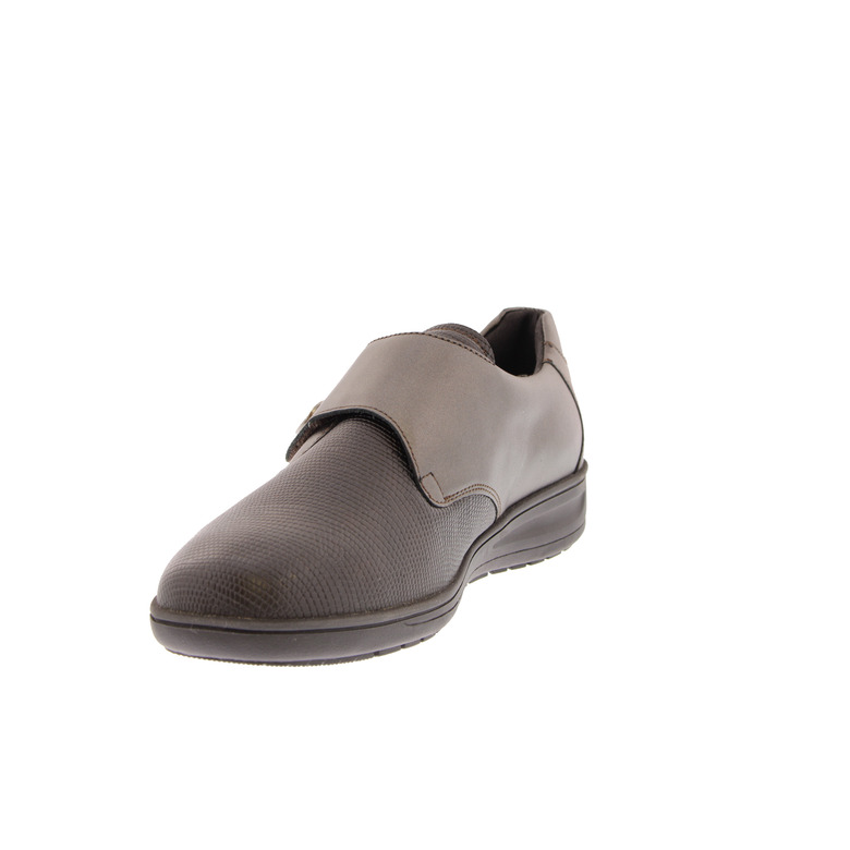 Solidus velcro schoenen bruin 3