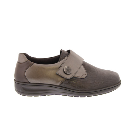 Solidus velcro schoenen bruin