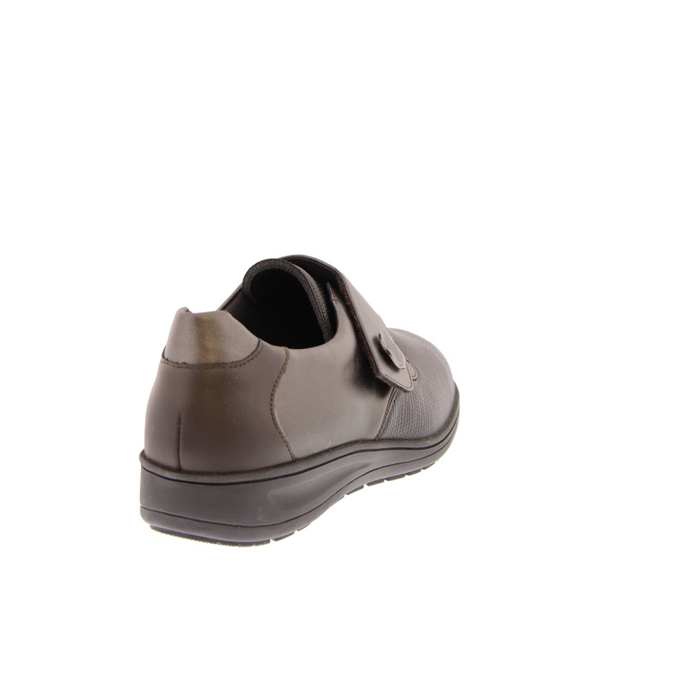 Solidus velcro schoenen bruin 4