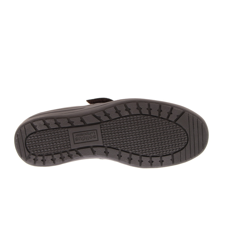 Solidus velcro schoenen bruin 5