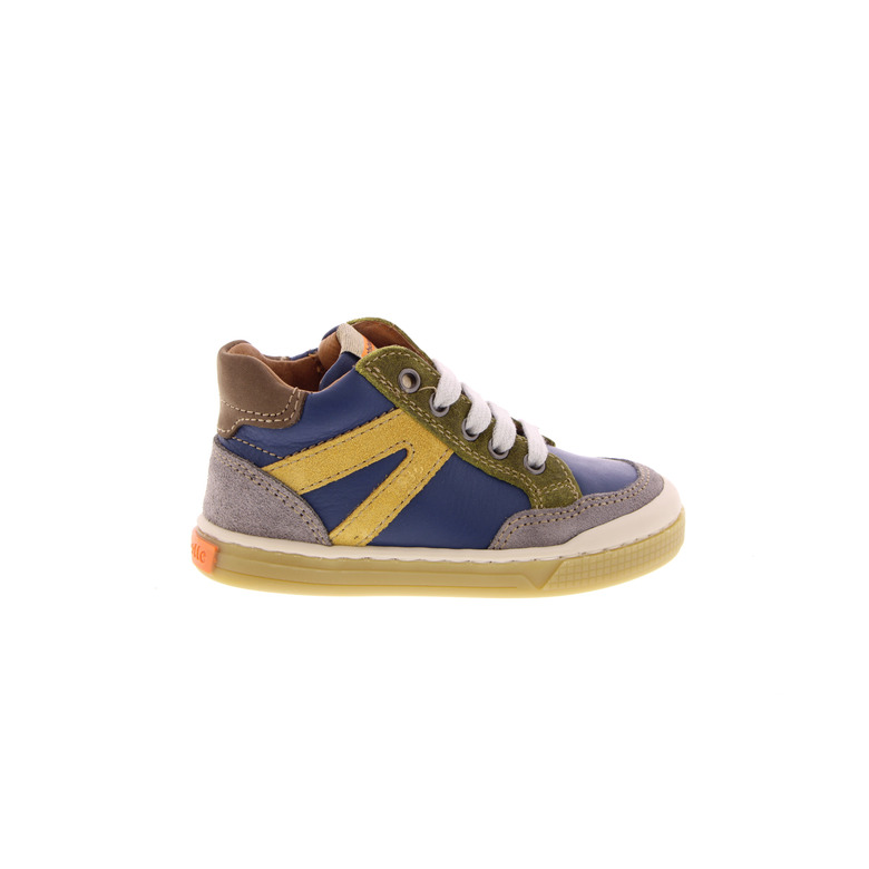 Babybotte chaussures à lacets bleu
