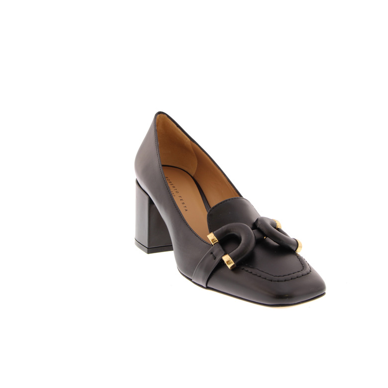 Roberto Festa mocassins zwart 2