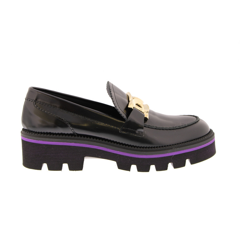 J.hay mocassins zwart