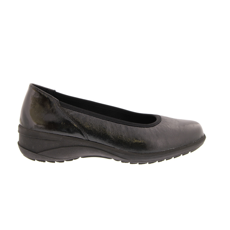 Solidus ballerinas black 1