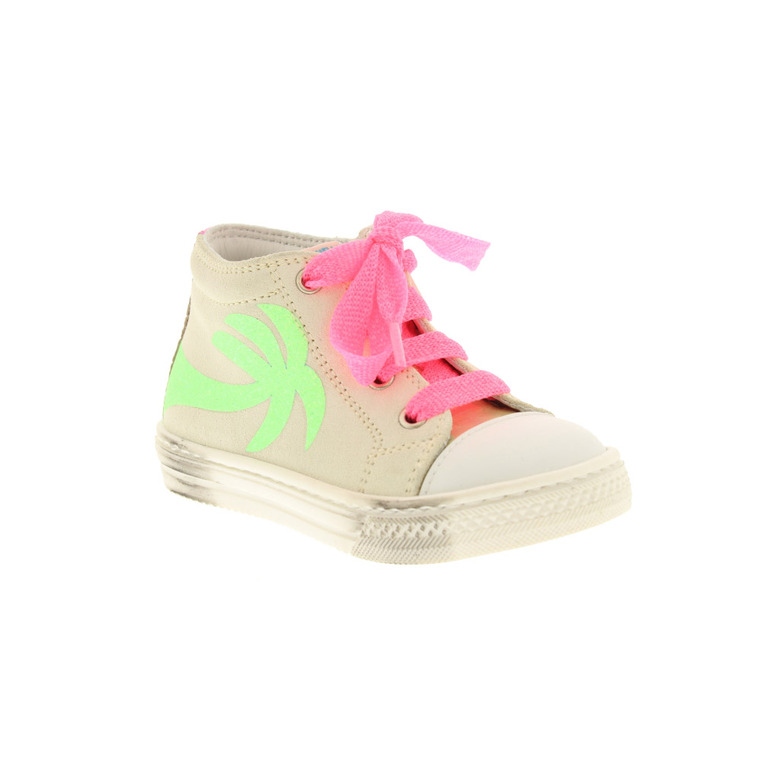 Rondinella chaussures à lacets beige 2