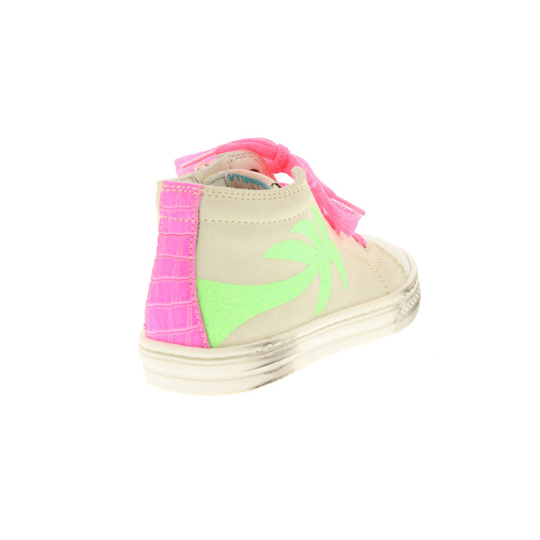 Rondinella chaussures à lacets beige 4