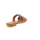 Akula thong slippers cognac 4