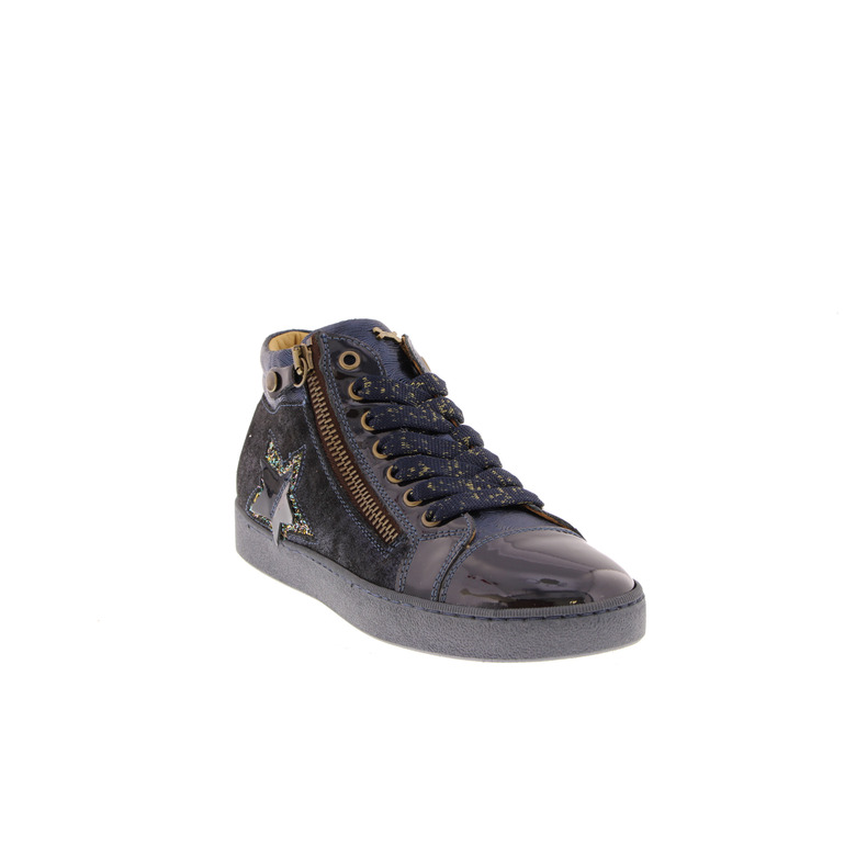 Stones And Bones chaussures hautes bleu 2