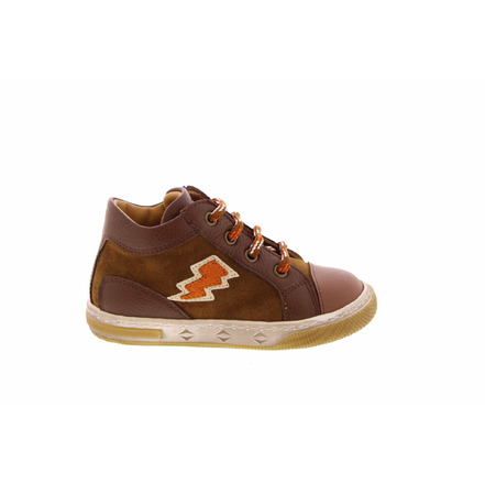 Zecchino D'oro chaussures à lacets cognac