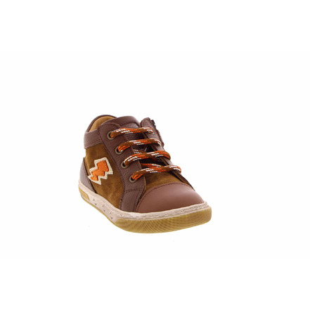 Zecchino D'oro chaussures à lacets cognac