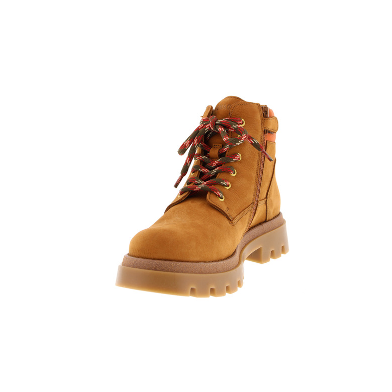 Franco Romagnoli hoge schoenen cognac 3