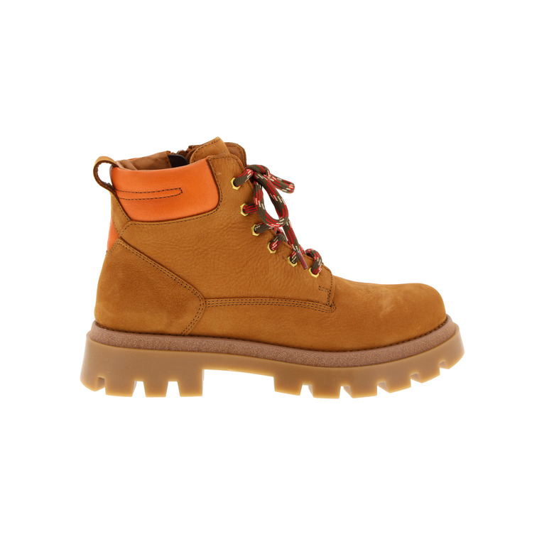 Franco Romagnoli hoge schoenen cognac