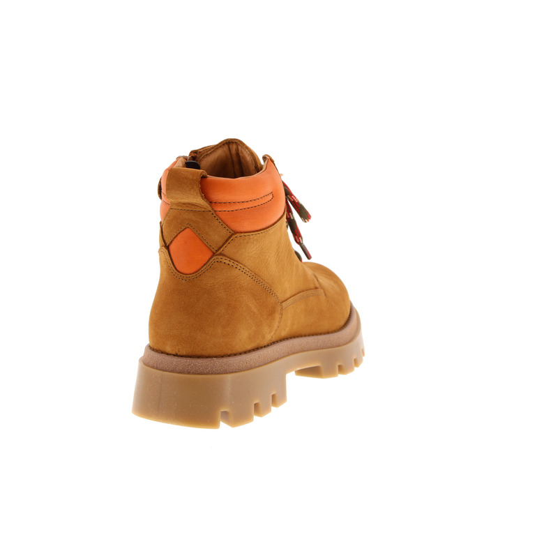 Franco Romagnoli hoge schoenen cognac 4