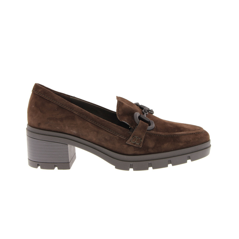Gabor moccasins brown