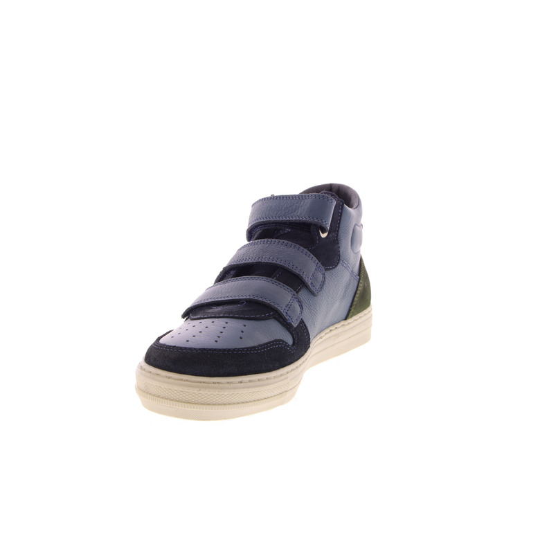 Little David chaussures hautes bleu 3