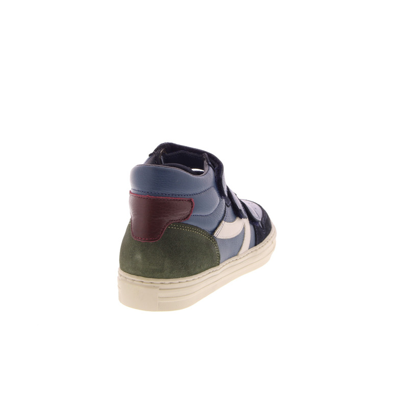 Little David chaussures hautes bleu 4