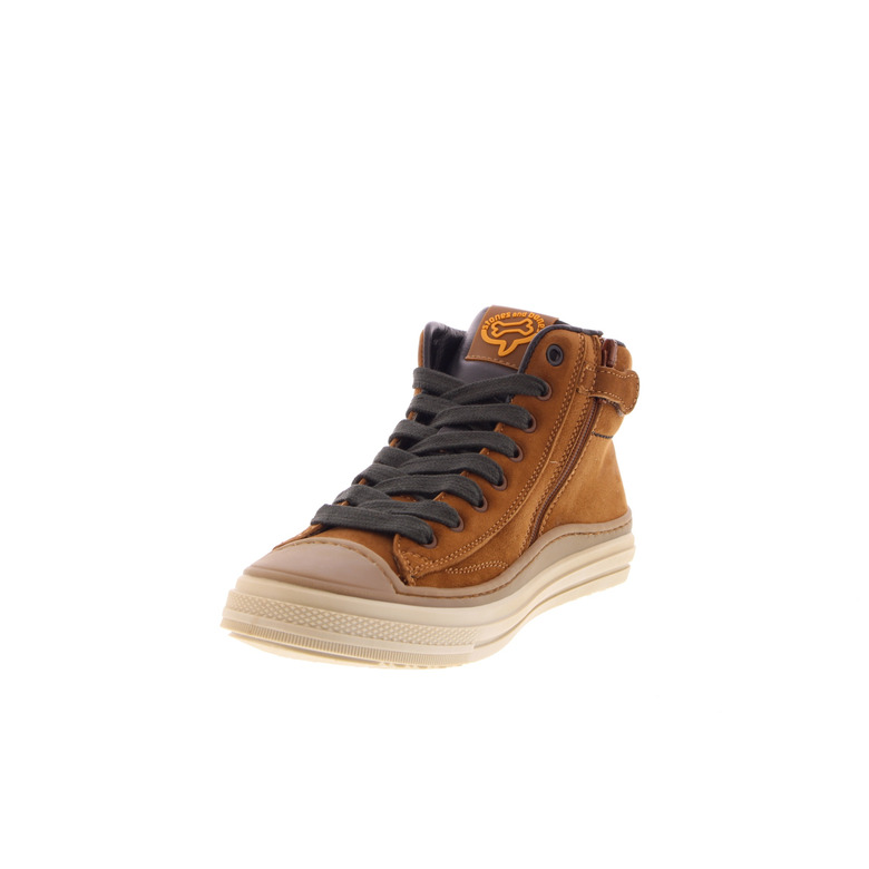 Stones And Bones chaussures hautes cognac 3