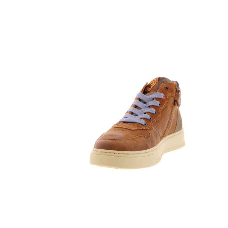 Stones And Bones chaussures hautes cognac 3