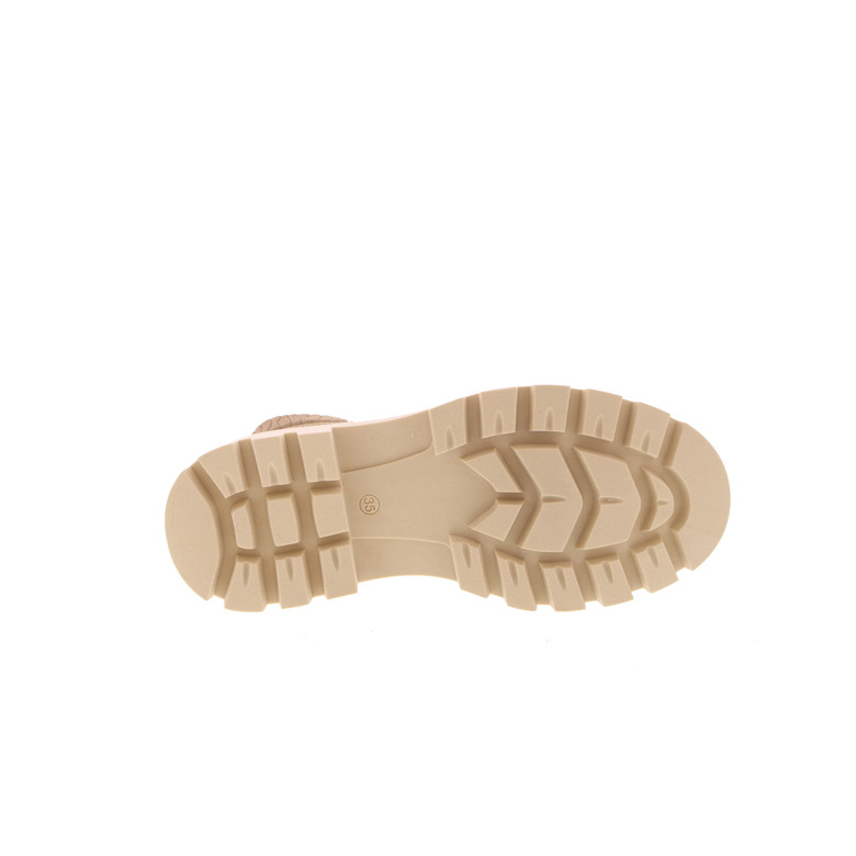 Beberlis chaussures hautes ecru 5