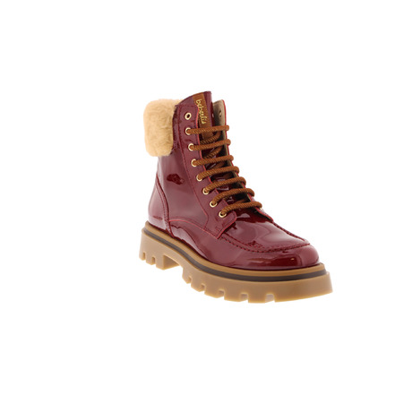 Beberlis chaussures hautes rouge