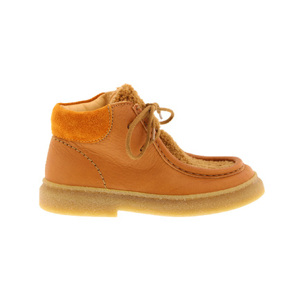 Ocra chaussures à lacets cognac