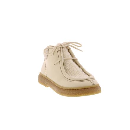Ocra chaussures à lacets ecru