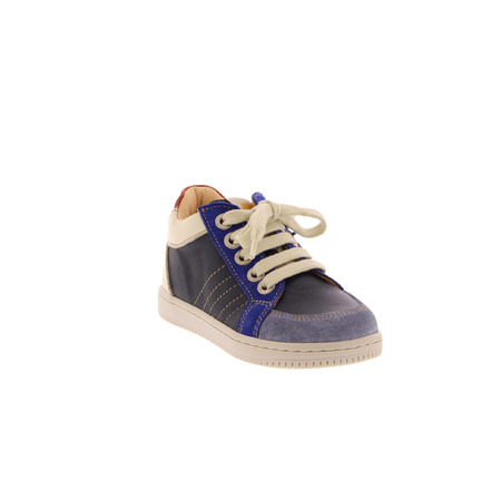 Ocra chaussures à lacets bleu