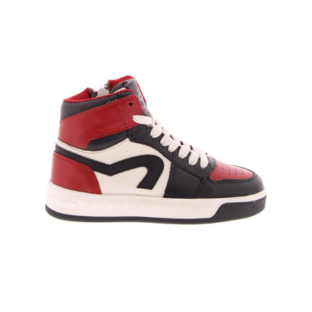 Hip chaussures à lacets rouge
