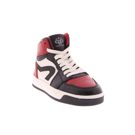 Hip chaussures à lacets rouge