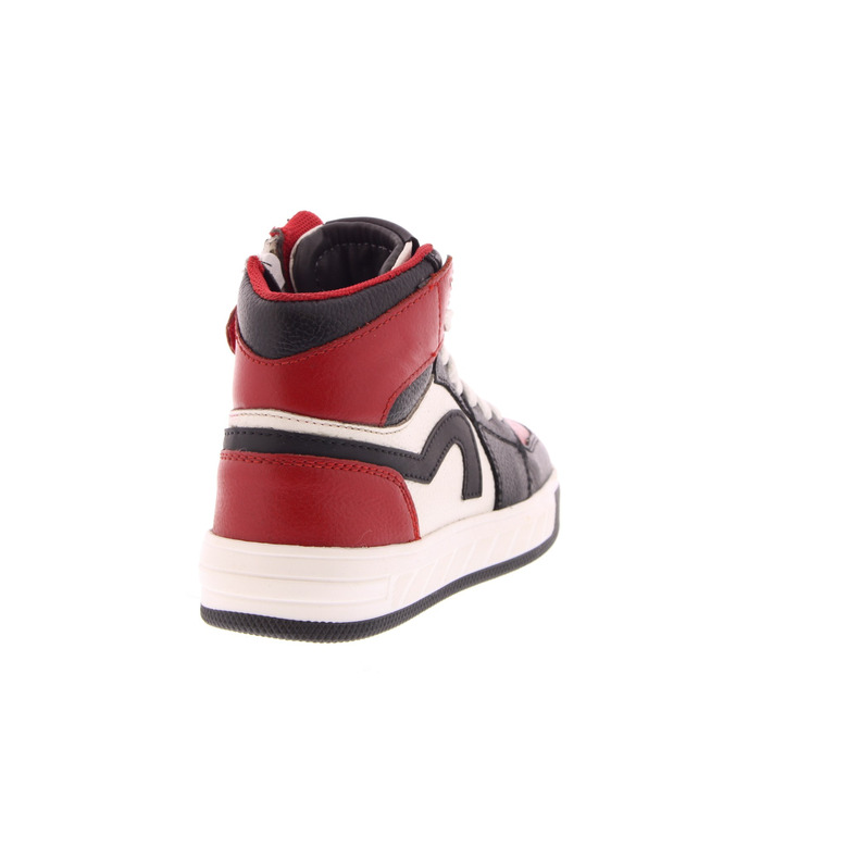 Hip chaussures à lacets rouge 4