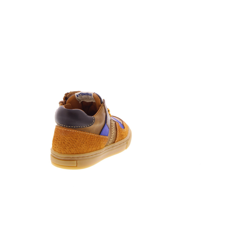 Rondinella chaussures à lacets cognac 4